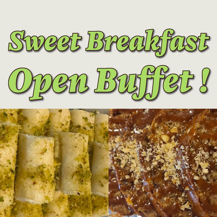 Sweet Breakfast Open Buffet